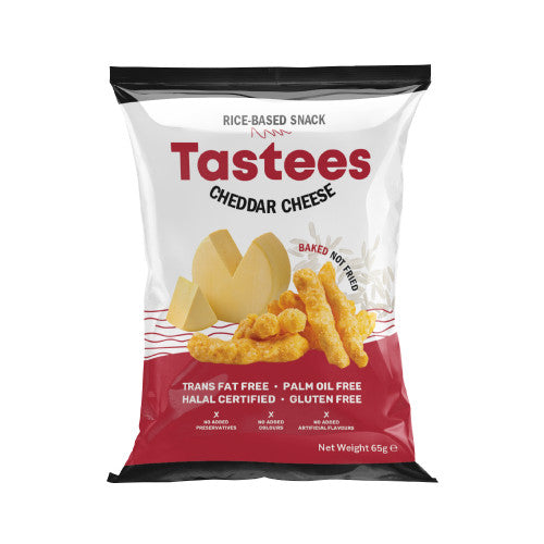 TASTEES CHEDDAR CHEESE 65g