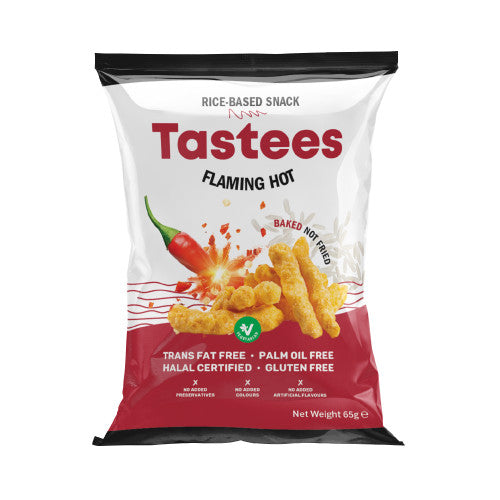 TASTEES FLAMING HOT 65g